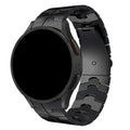 Samsung Galaxy Watch 6 Classic 47 mm-band — zwarte stalen armband, vouwsluiting