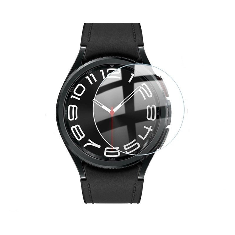 Samsung Galaxy Watch 6 Classic 43 mm Displayschutz aus gehärtetem Glas — Vollflächiger Schutz