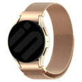 Samsung Galaxy Watch 4 -milanolainen ranneke — 40 mm, yhdellä painalluksella, ruusukulta