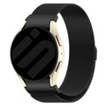 Correa milanesa negra — Samsung Galaxy Watch 7 de 40 mm, enganche de un solo toque
