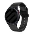 Černý silikonový řemínek s jednoduchým zapínáním — perfektní přizpůsobení pro Samsung Galaxy Watch 6, 40 mm