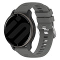 Pulseira para relógio Garmin Vivoactive 4 — bracelete de silicone cinzento-escuro