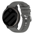 Ανταλλακτικό λουράκι Garmin Forerunner 245 — εύκαμπτη σιλικόνη σε σκούρο γκρι χρώμα