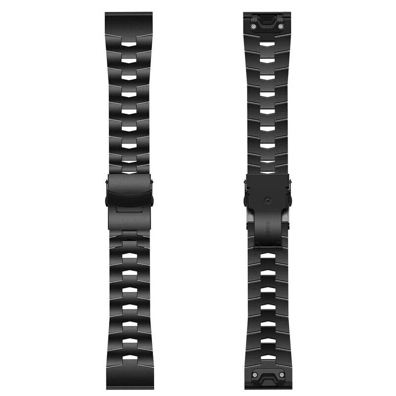 Sort titaniumurrem til Garmin Fenix 5 Plus og Fenix 6 Pro