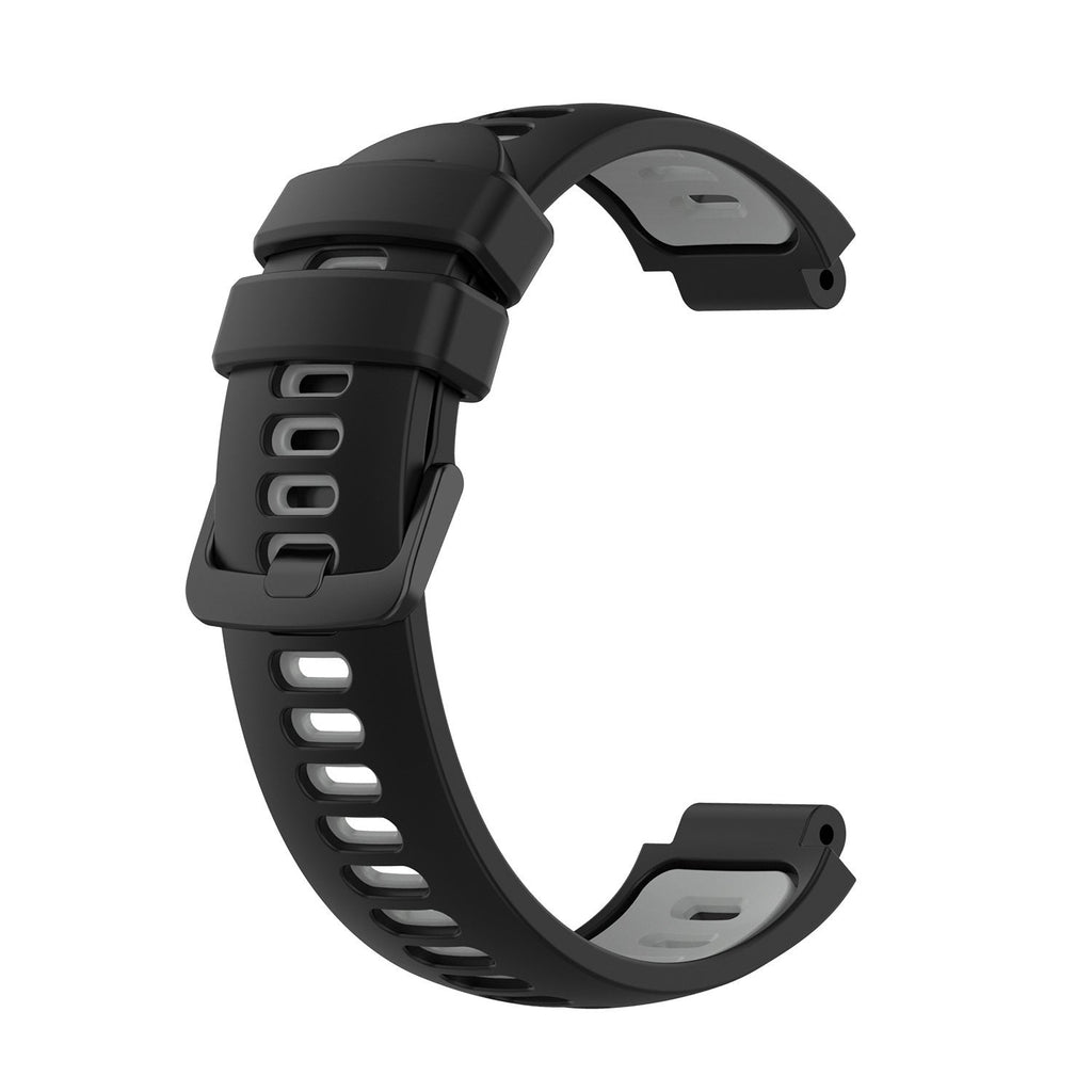 Garmin Forerunner 735XT Sport Strap — Black, Gray, White Accents