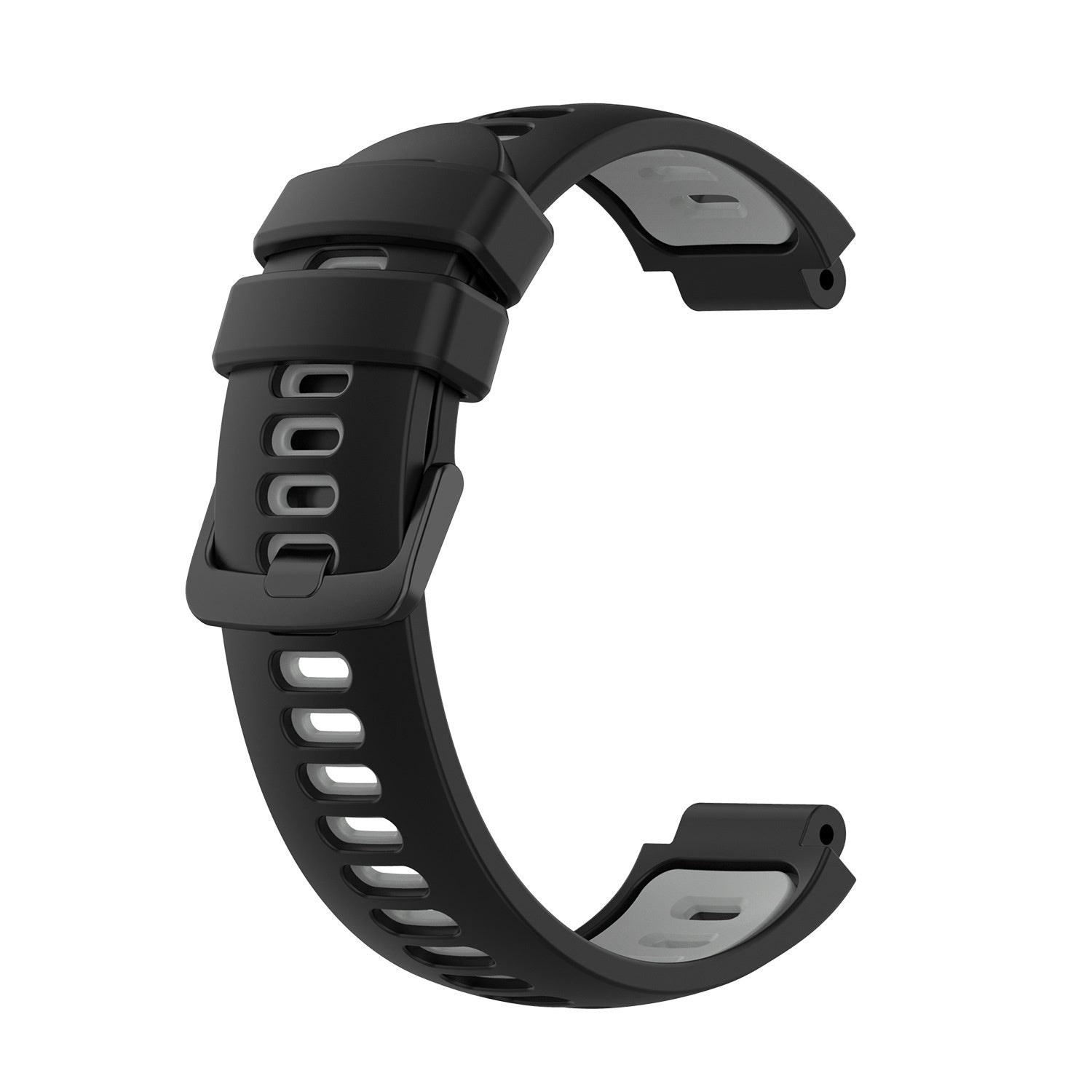 Garmin Forerunner 735XT Sport Strap — Black, Gray, White Accents