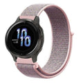 Correa de repuesto de nailon rosa y gris — compatible con el reloj Garmin Venu 2s