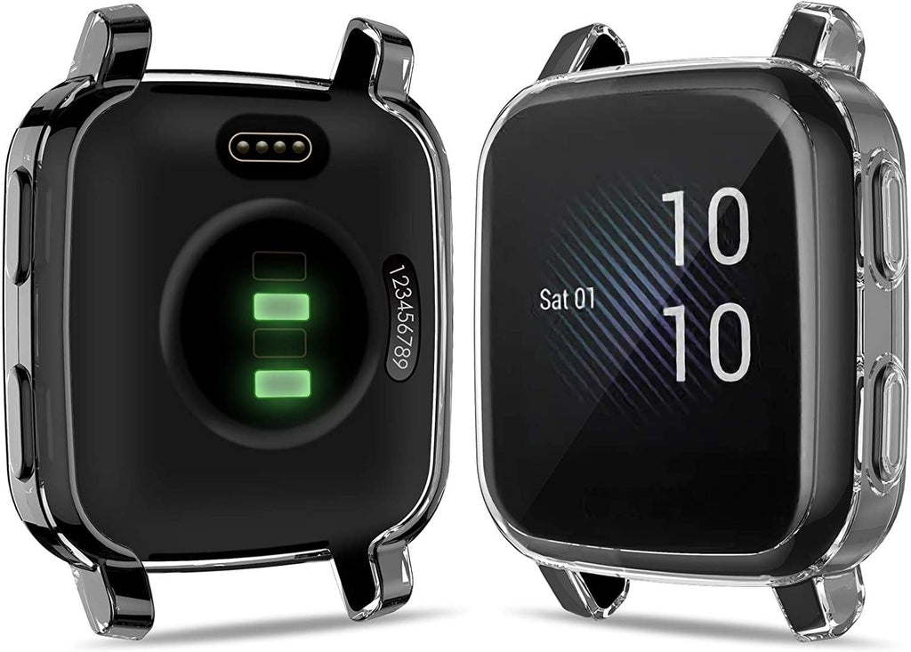 Läpinäkyvä suojakuori Garmin Venu Sq -kelloon