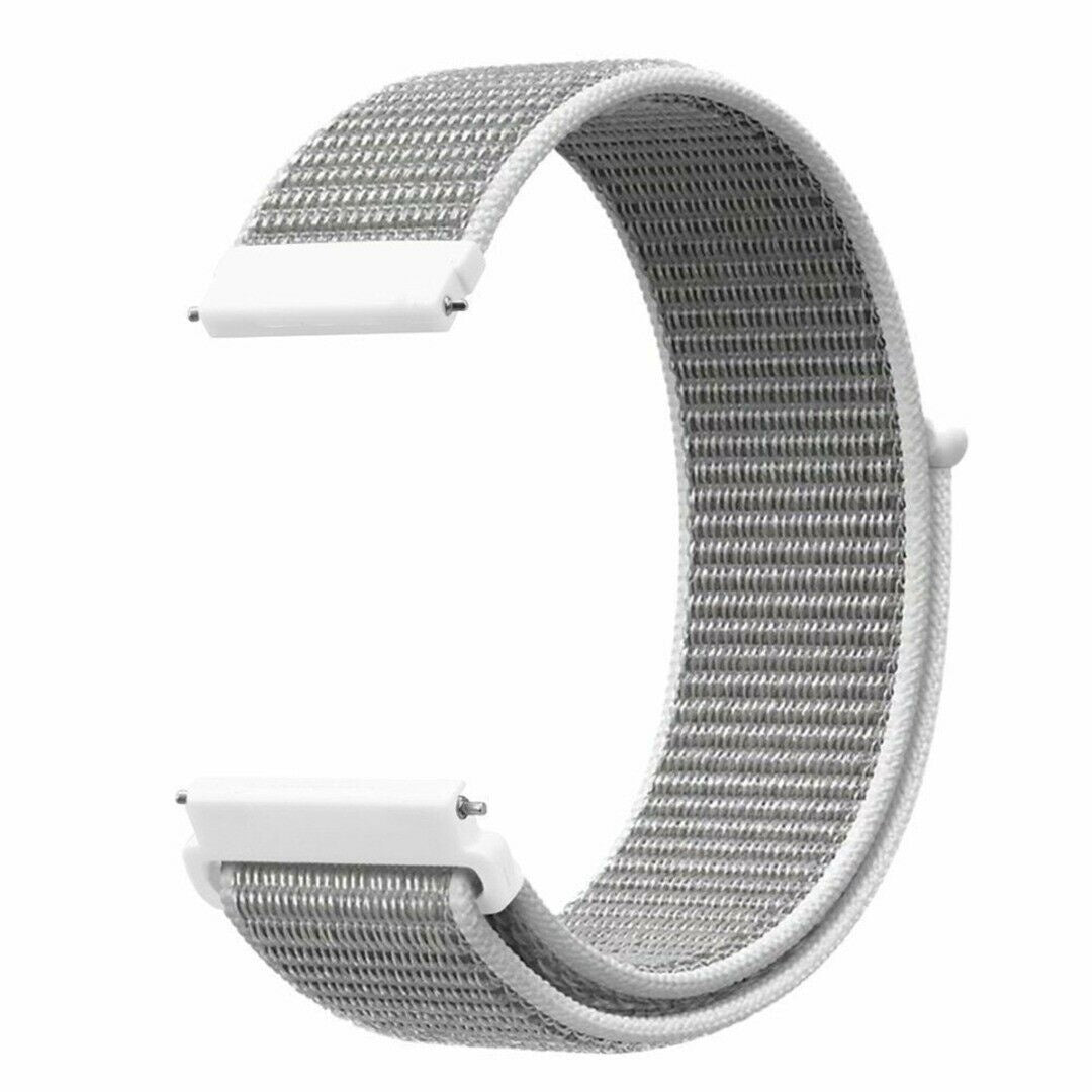 سوار ساعة Garmin Vivoactive 4S الذكية — سوار من النايلون، رمادي