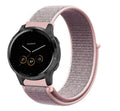 רצועת ניילון ורודה ואפורה ל-Garmin Vivoactive 4S