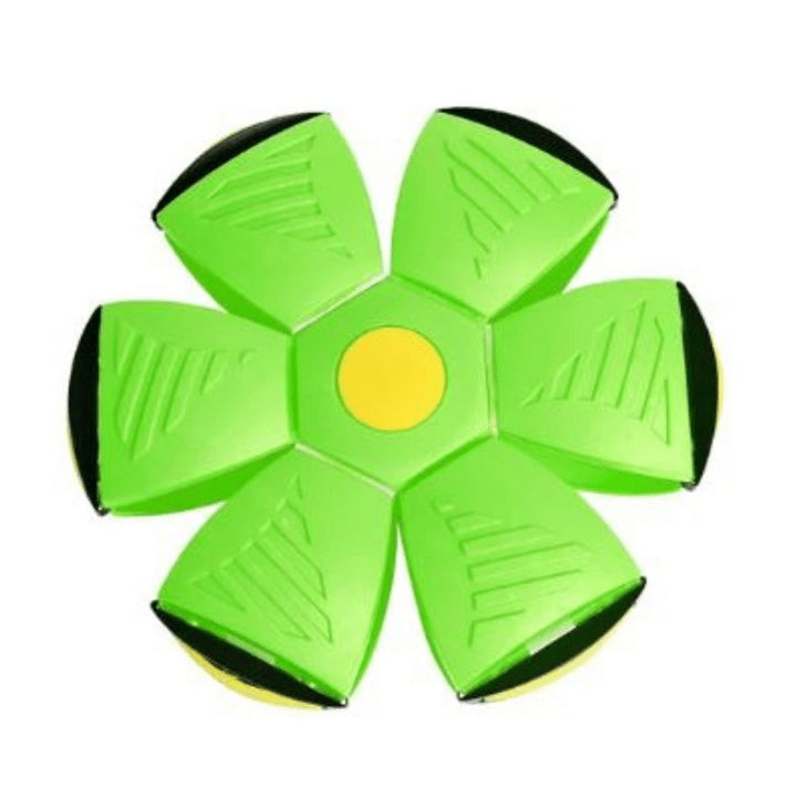 FlitzDisc 二合一飞盘弹力球狗玩具 — 互动玩耍设计
