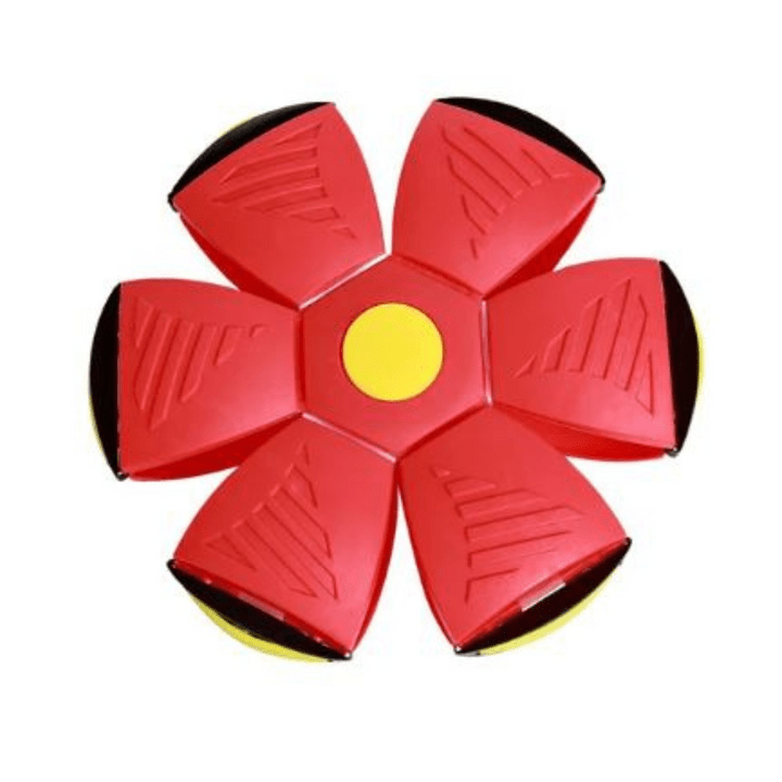FlitzDisc 二合一飞盘弹力球狗玩具 — 互动玩耍设计
