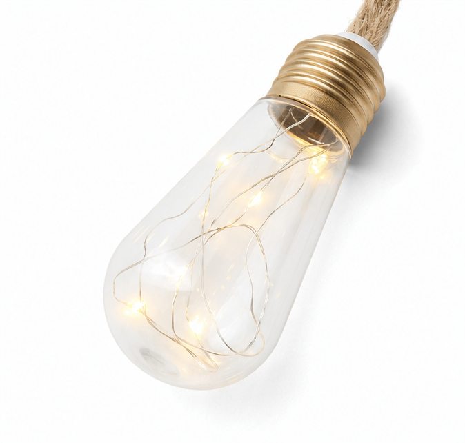 DUSKLACE Sfeerverlichting op zonne-energie — Vintage ledlampen, gezellige tuingloed