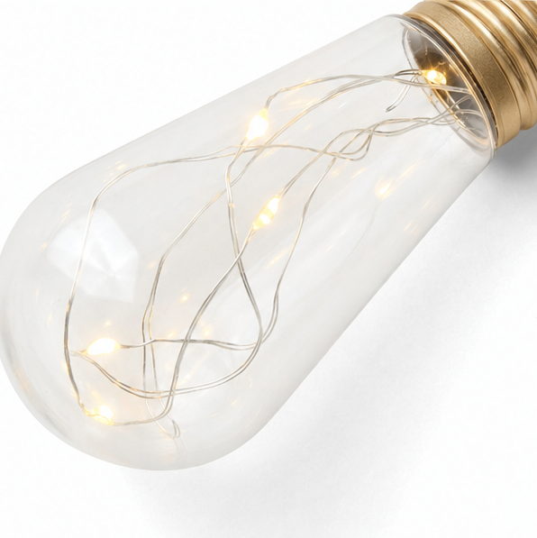 DUSKLACE Sfeerverlichting op zonne-energie — Vintage ledlampen, gezellige tuingloed