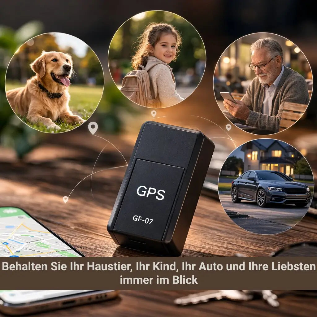 Μίνι GPS tracker Locaro — Χωρίς συνδρομή, συμπαγής εντοπιστής οχημάτων