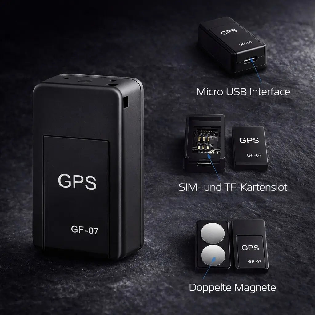 Μίνι GPS tracker Locaro — Χωρίς συνδρομή, συμπαγής εντοπιστής οχημάτων