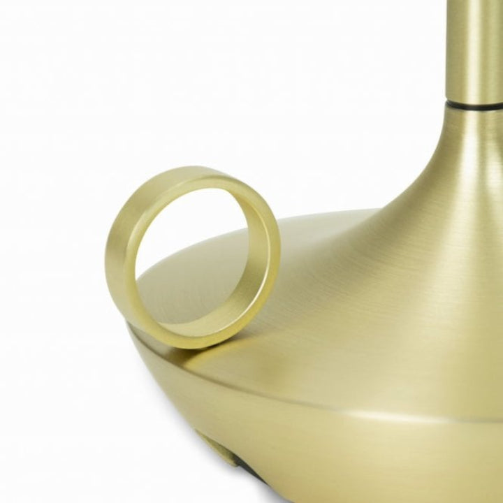 Sladdlös uppladdningsbar bordslampa i aluminium - dimbar, Ø 12 × H 26 cm