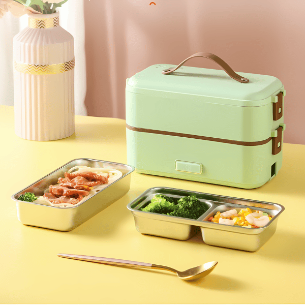 Portable Electric Food Warmer Lunch Box | Ka-mostore