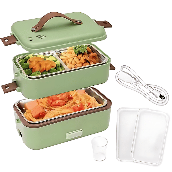 Portable Electric Food Warmer Lunch Box | Ka-mostore