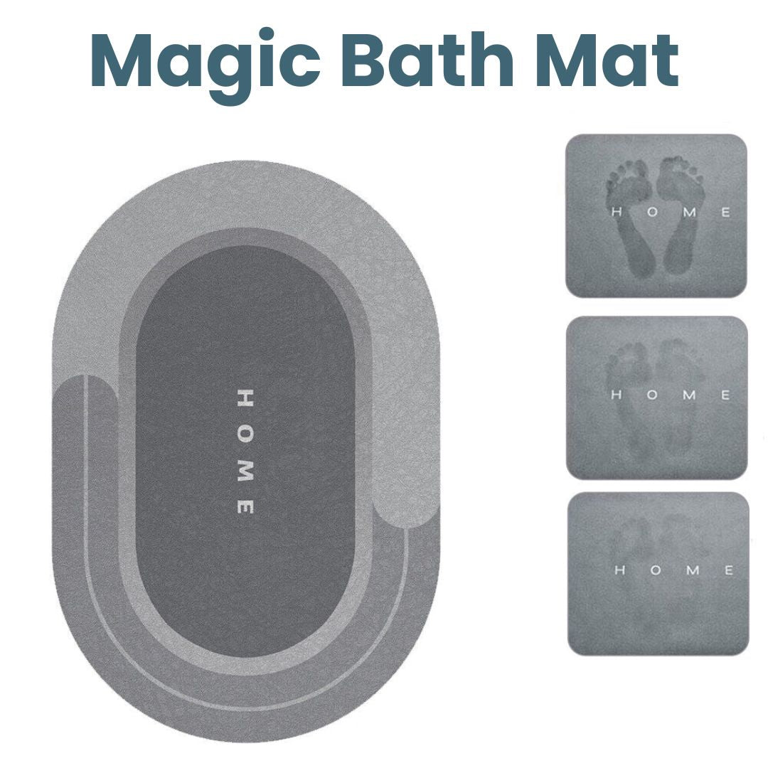 Highly Absorbent Bath Mat With Anti Slip For Dry Floors