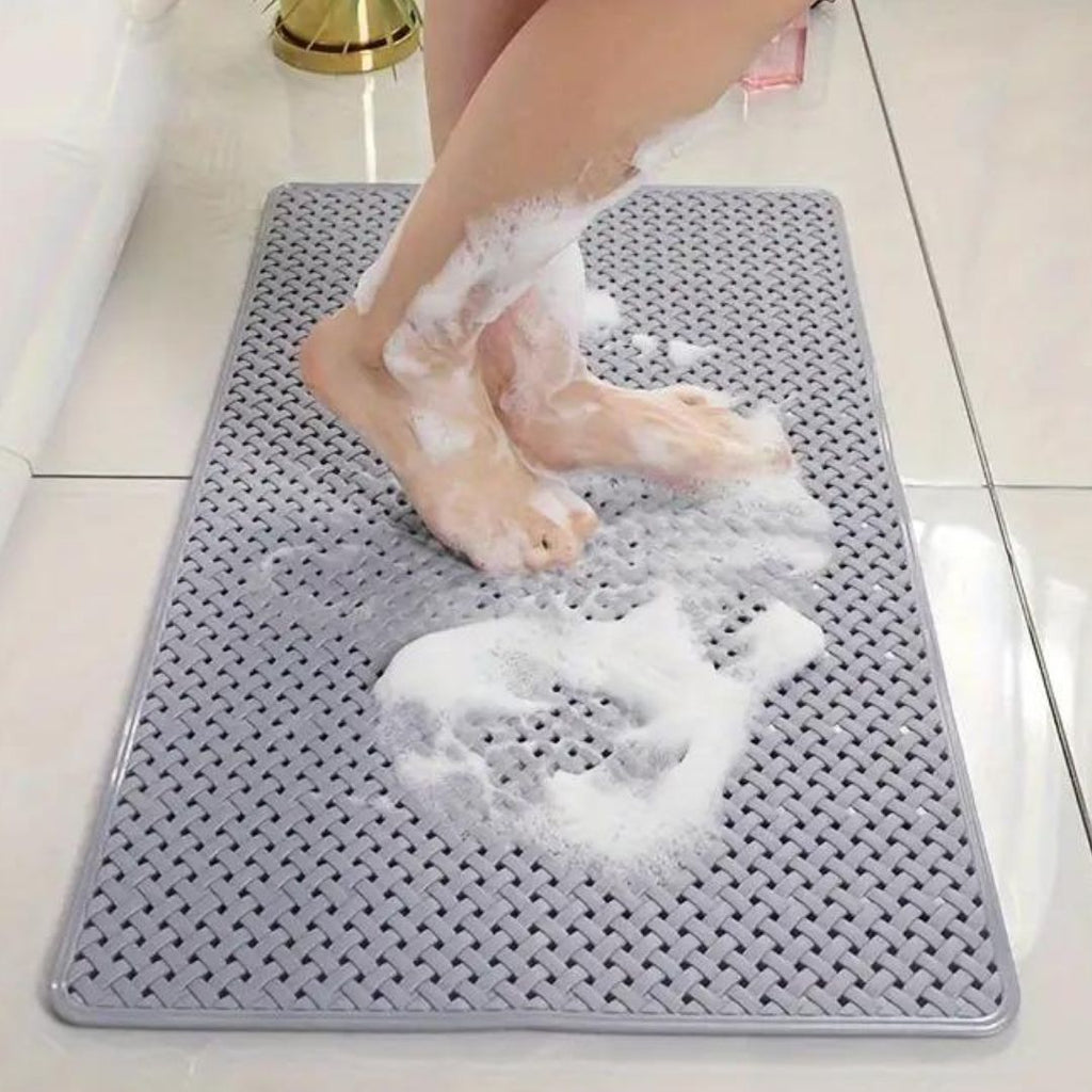 Secure grip bathtub mat: non-slip and washable | Ka-mostore