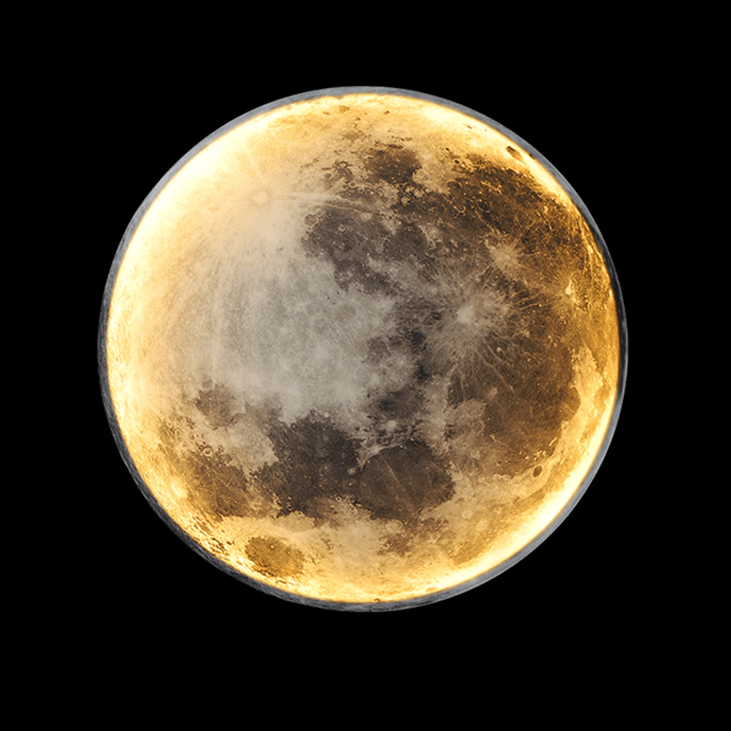Noctara Lunar Atmosphere Lamp With Dimmable Moonlight Glow For Bedroom And Living Room
