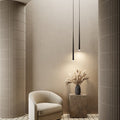 NyxLumen Teardrop Pendant Light With Adjustable LED Cable For Modern Interiors And Living Spaces