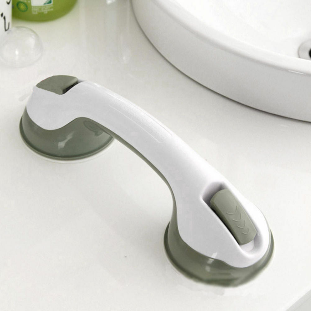 Grab Bar With Suction Cup For Bathroom No Drilling 80kg Shower Toilet