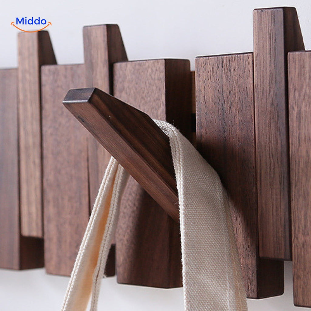Wooden Piano Style Wall Hook | Handmade Organizer | Ka-mostore