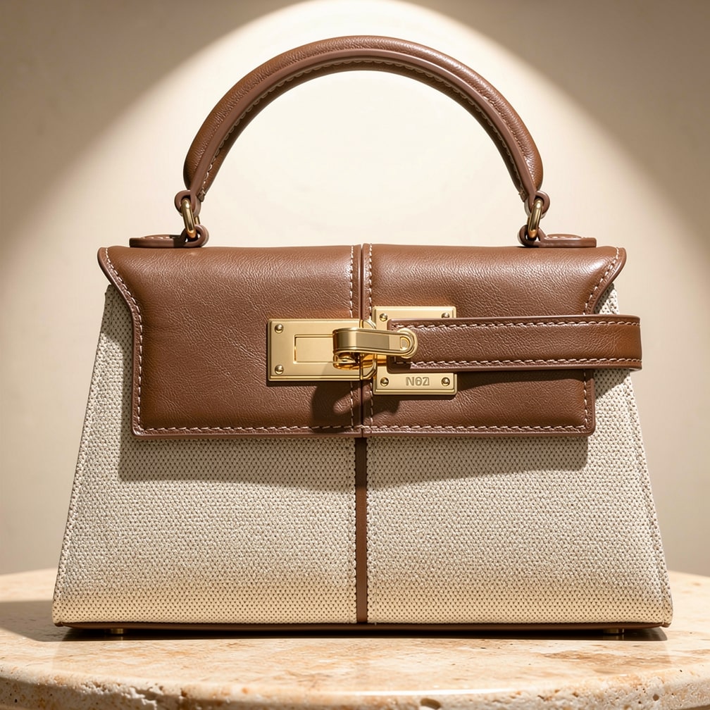 Elvara Borsa a mano in pelle vegana — design elegante, spazioso e adatto a tutti i giorni