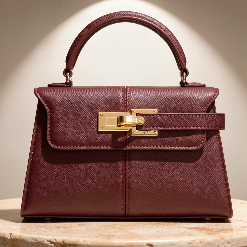 Elvara Borsa a mano in pelle vegana — design elegante, spazioso e adatto a tutti i giorni