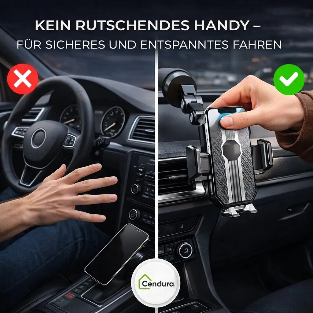 حامل هاتف السيارة الآمن LuxGrip — حامل هاتف ذكي للاستخدام دون الإمساك به