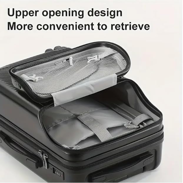 Equipaje de mano con portabebidas, USB y cerradura TSA | Ka-mostore