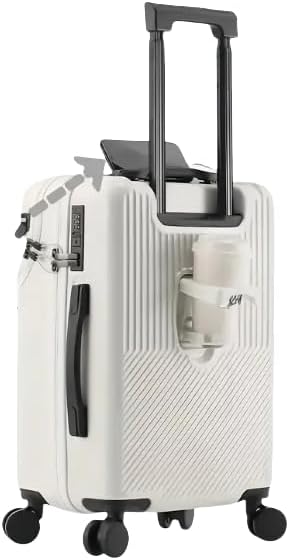 Equipaje de mano con portabebidas, USB y cerradura TSA | Ka-mostore