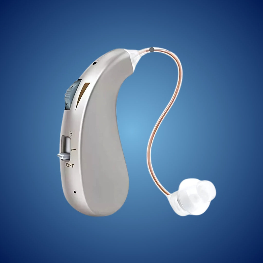 HearingPlus Dobíjecí digitální naslouchátko | pro jasné zesílení zvuku - pohodlné - přizpůsobené pro každodenní použití Niki | Ka-mostore