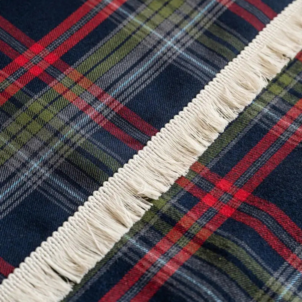 Cottage Plaid Sofa Throw | Ka-mostore
