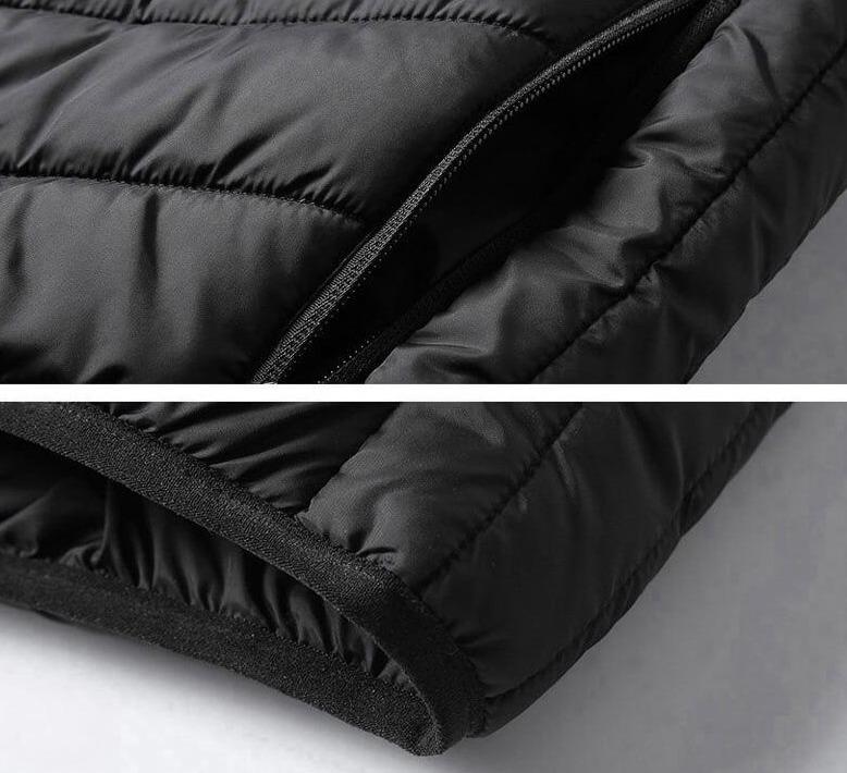 Five-Zone Heated Vest With Three Temperature Levels, Windproof And Waterproof