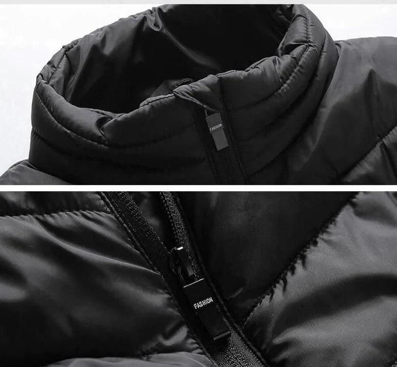 Five-Zone Heated Vest With Three Temperature Levels, Windproof And Waterproof