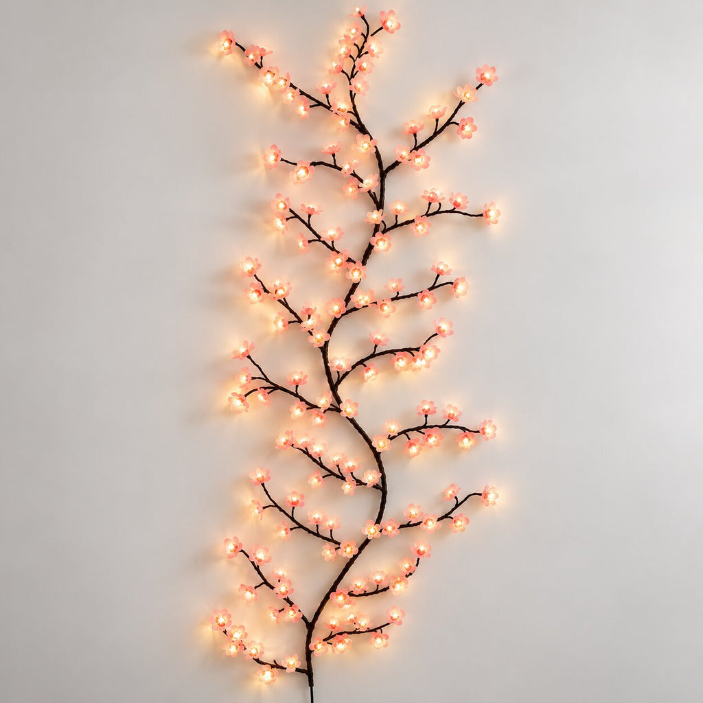 LichtBlüte LED-Kirschblüten-Lichterkette — Herbstdekoration