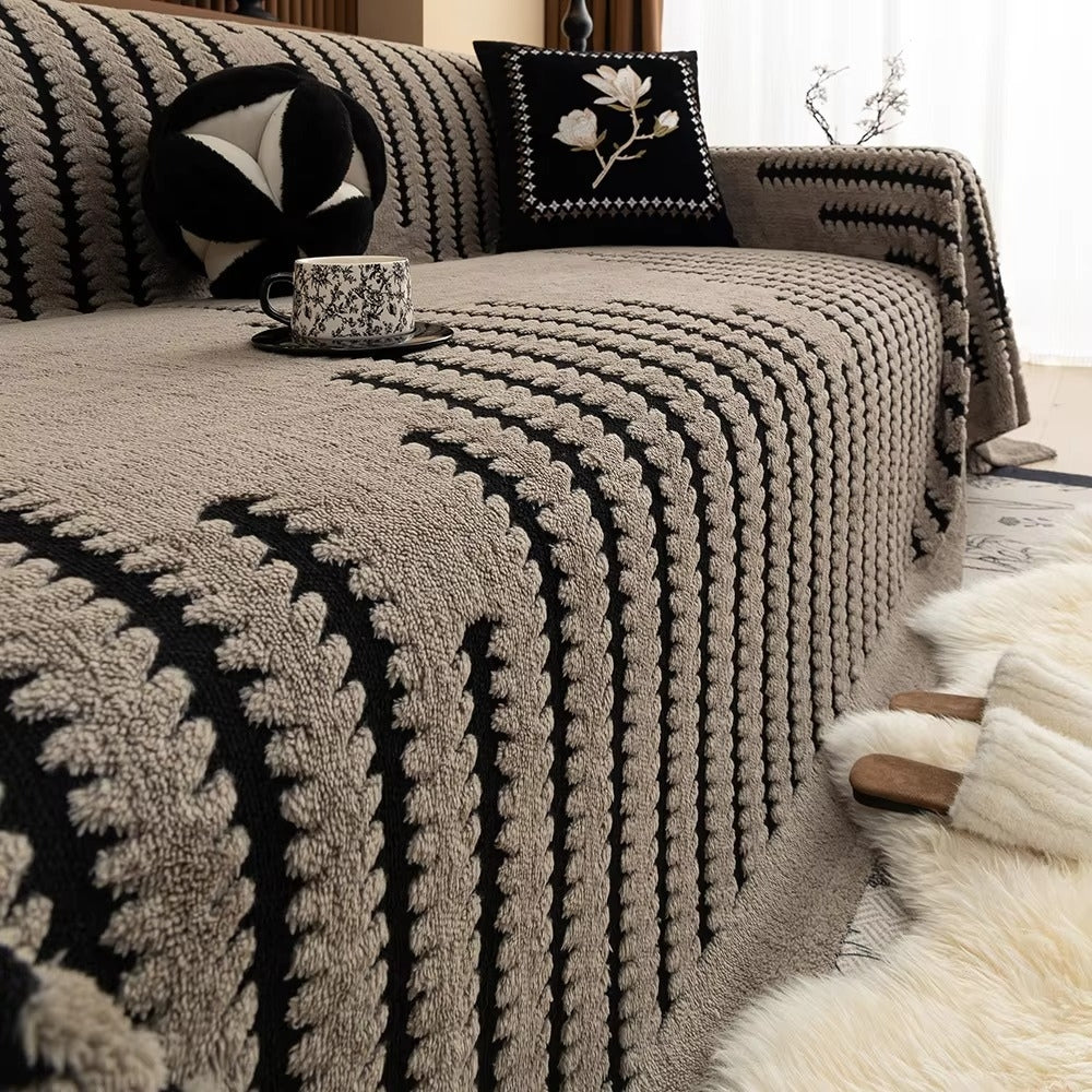 Tufted Sofa Cover - Soft Plush Comfort | Ka-mostore