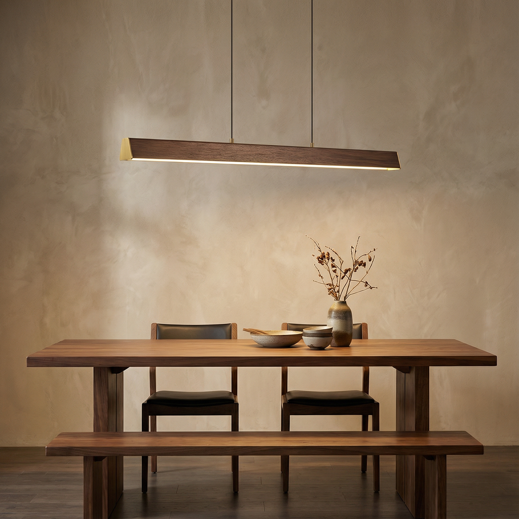 Asteria Modern Dimmable Kitchen Pendant Light Fixture With Sleek Contemporary Style For Dining Spaces