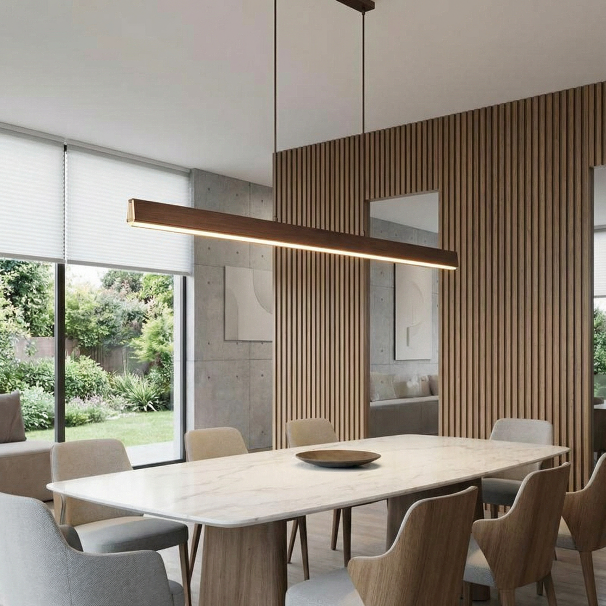 Asteria Modern Dimmable Kitchen Pendant Light Fixture With Sleek Contemporary Style For Dining Spaces