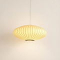 Luma Silk Contemporary Pendant Light With Elegant Silk Shade For Dining Rooms Worldwide