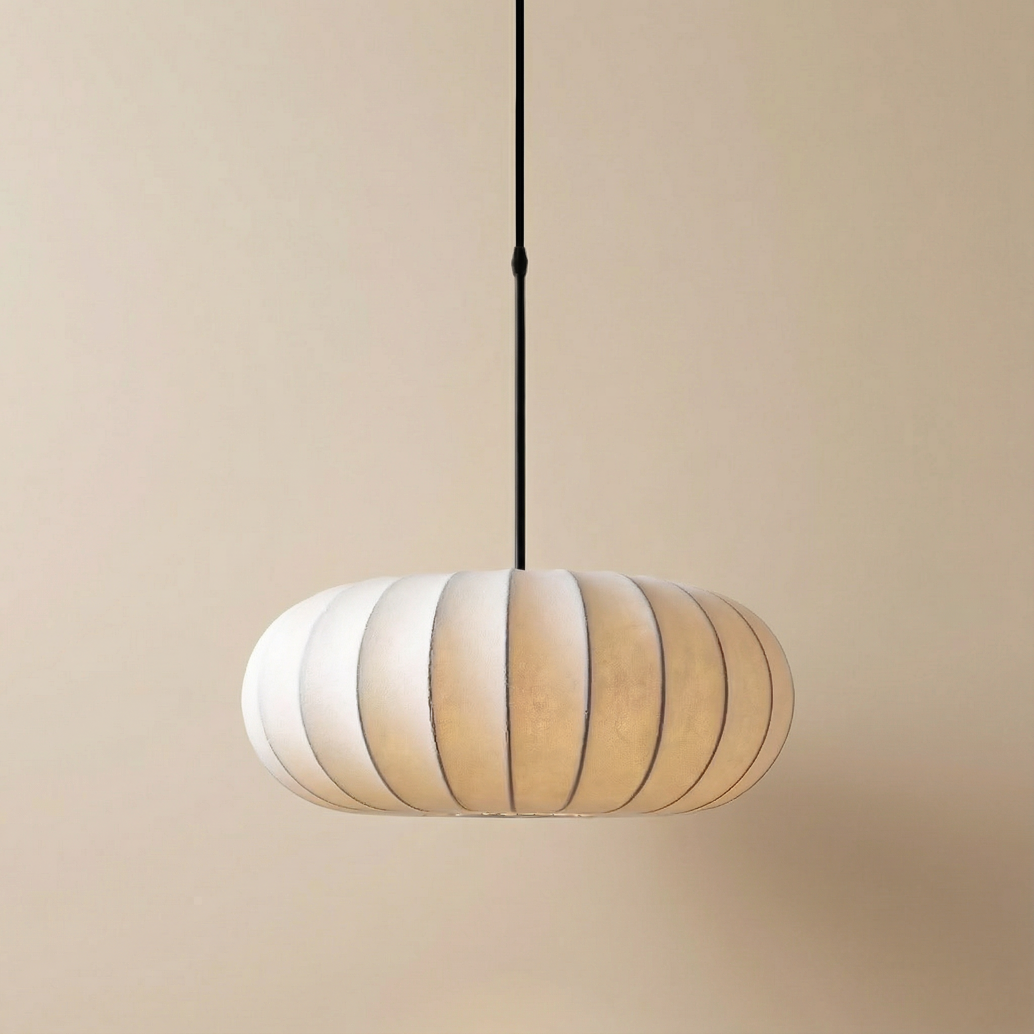 AuraLume Modern Pendant Light For Kitchens With Clean Minimalist Design And Warm Ambience For Dining