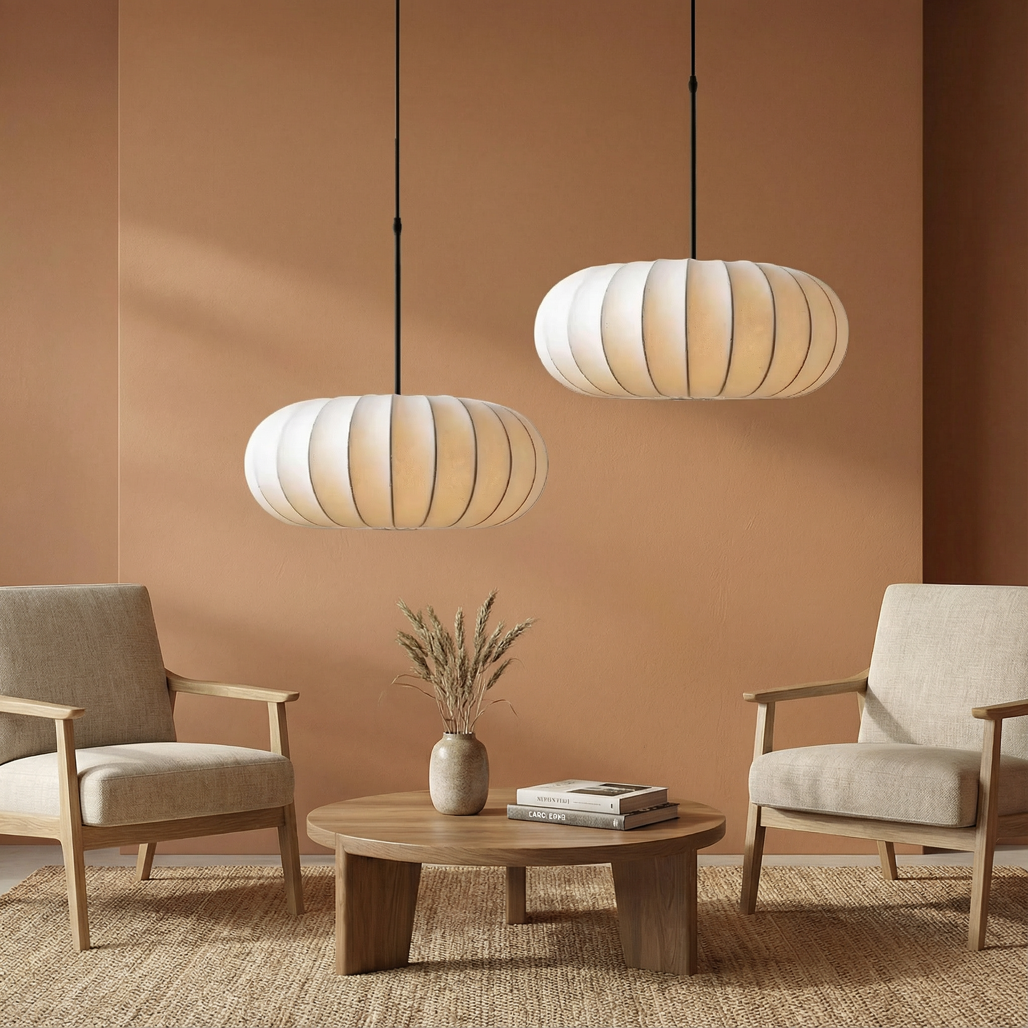 AuraLume Modern Pendant Light For Kitchens With Clean Minimalist Design And Warm Ambience For Dining