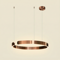 Luma Ring Pendant Light With Clean Minimal LED Glow For Contemporary Interiors At Home