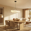 LumaSilk Japandi Style Pendant Light With Clean Minimalist Design For Modern Rooms