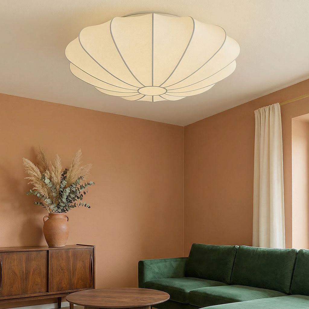 AureaLux Minimalist Ceiling Flush Mount Light Fixture With Subtle Warmth And Soft Glow