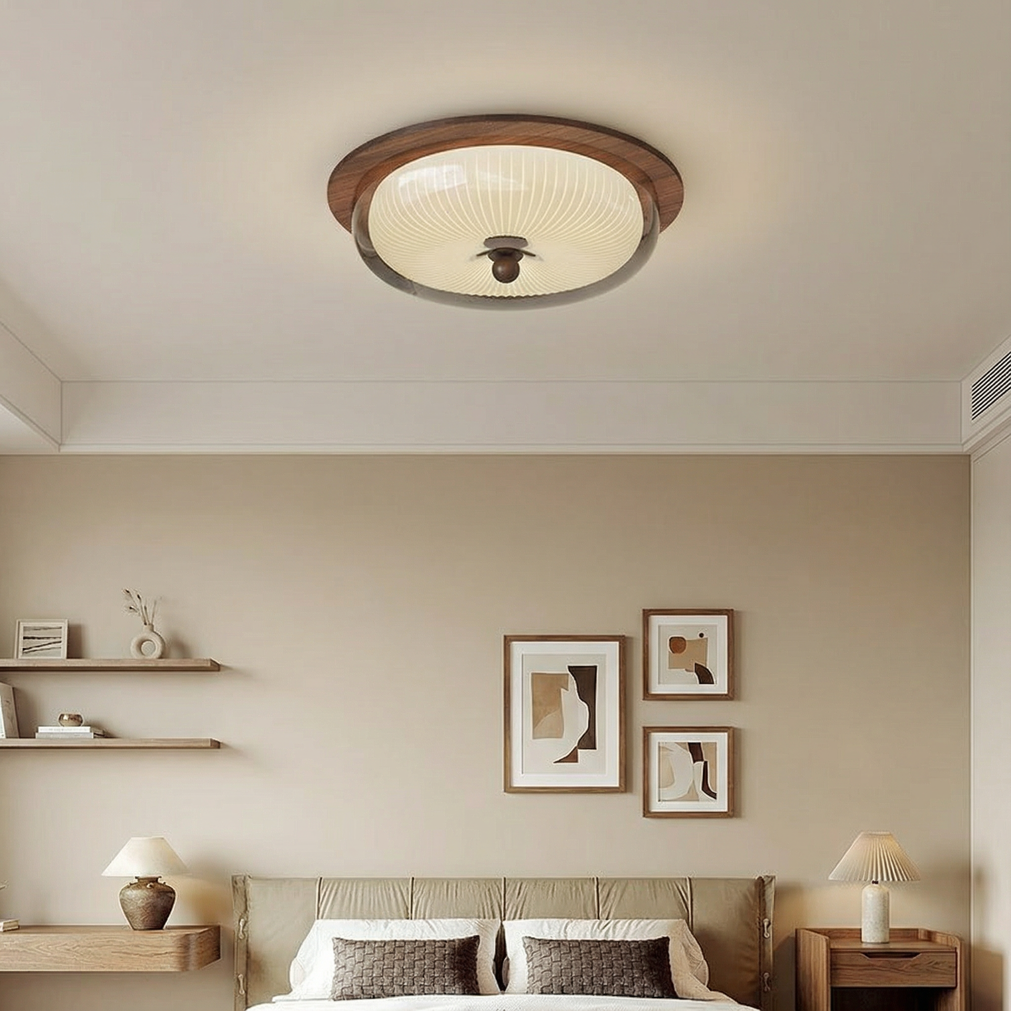 NovaLume Contemporary LED Ceiling Light With Flush Mount Design For Modern Living Spaces