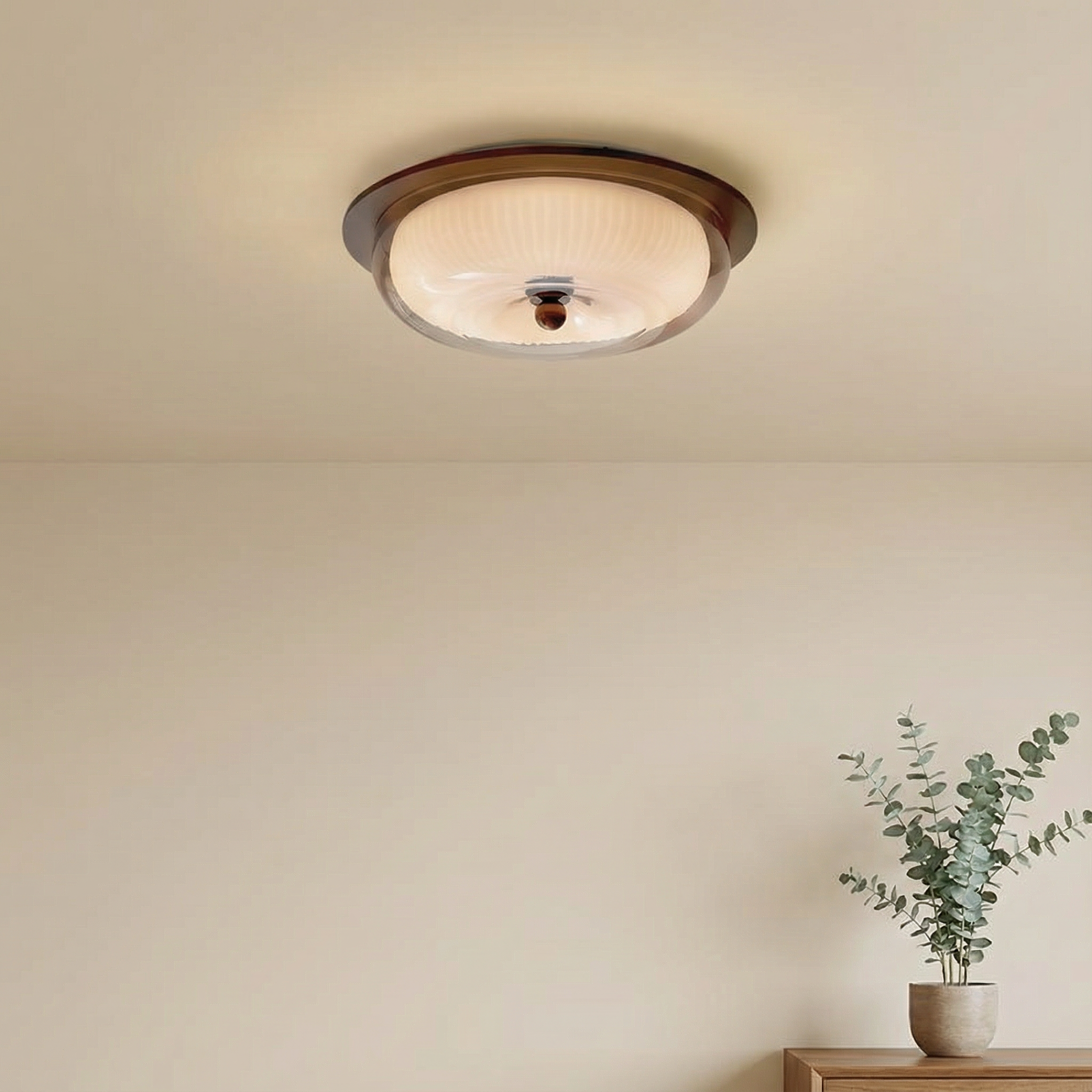 NovaLume Contemporary LED Ceiling Light With Flush Mount Design For Modern Living Spaces